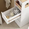 SoBuy meuble rangement WC meuble étroit Blanc Scandinave Voir les images du produit 10