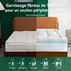 NicePlus, surmatelas 2 en 1, 90x200x7 cm, mousse à mémoire Voir les images du produit 7