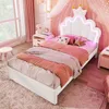 A child's bedroom with a princess-themed bed. Náhled obrázku produktu
