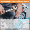 Drehmomentschlüssel Set 13tlg Fahrrad Ratschenkasten Torque Produktbild-Vorschau 8