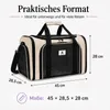 Verco Pawbloom Hundetragetasche Katzentragetasche faltbar Produktbild-Vorschau 4