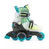 A single inline skate is shown against a white background. Náhľad obrázku produktu