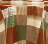 PVC Tischdecke Meran grün braun Karo Herbst Wachstuch - Produktbild-Vorschau 1
