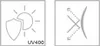 EDIBAZZAR | Schwarze polarisierte Sonnenbrille mit Produktbild-Vorschau 6