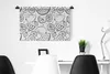 MuchoWow® Wandteppich Wandbehang Erdbeere - Kiwi - Muster - Produktbild-Vorschau 4