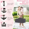 COSTWAY Lit de voyage 4 en 1 avec matelas, lit d'appoint Voir les images du produit 5