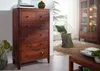 MASSIVMOEBEL24 Kommode Sheesham 70x40x115 walnuss geölt Produktbild-Vorschau 6