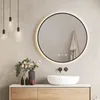 EMKE Badspiegel Rund LED Spiegel mit Beleuchtun ф70cm Produktbild-Vorschau 1