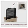Fire Vida Stanton Funkenschutz, 4-teilig, Metall, schwarz Produktbild-Vorschau 6