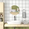 kleankin Miroir rond mural de salle de bain miroir avec Voir les images du produit 2