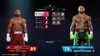 A video game screen showing a fighter selection menu with two boxers displayed. Produktbild-Vorschau