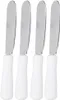 Buttermesser aus Stahl 10 cm 4 Stk. Produktbild-Vorschau 1