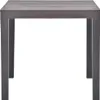 vidaXL Gartentisch Moccafarben 78 x 78 x 72 cm Kunststoff Produktbild-Vorschau 1