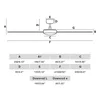 Energiespar Deckenventilator mit Fernbedienung Cruiser L Produktbild-Vorschau 5