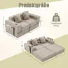 MODFU Modernes Modulares Sofa Schlafsofa mit Produktbild-Vorschau 7