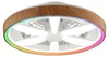 Brilliant LED Deckenleuchte mit Ventilator Gaiano Ø 48 cm Produktbild-Vorschau 1
