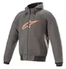 Alpinestars Chrome Sport Motorrad Hoodie, grau/orange, XL Produktbild-Vorschau 1