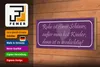 Holzschild Spruch 27x10cm Ruhe ist schön außer man Kinder Produktbild-Vorschau 4