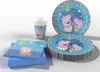Peppa Pig Party-Set Geschirr je 8 Becher Teller 20 Produktbild-Vorschau 1