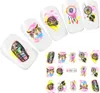 Tattoo Nail Art Traumfänger Feder Muschel Aufkleber Nagel Produktbild-Vorschau 1
