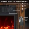 YITAHOME Elektrokamin mit Schrank, Wandkamin mit Produktbild-Vorschau 7
