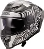 Integralhelm LS2 FF807 DRAGON Enthum Poliertes Silber größe Produktbild-Vorschau 1