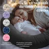 ELONEO Seitenschläferkissen mit Bezug, Stillkissen, Podgląd zdjęcia produktu 6