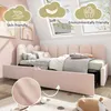 OKWISH Lit Banquette Enfant 90x200 cm - Lit Simple avec Voir les images du produit 6