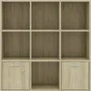 Libreria rovere Sonoma 98x30x98 cm materiale a base di Anteprima dell’immagine prodotto 13