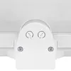 Close-up of the control panel of a white outdoor wall light. Produktbild-Vorschau