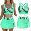 Costume da bagno - Tre pezzi - Costume da donna - Bikini Anteprima dell’immagine prodotto 3