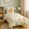 Bettwäsche 135x200/80x80cm 2-teilig Dschungel – Microfaser Produktbild-Vorschau 7