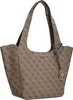 GUESS Shopper Handtasche Calista Latte Logo : Latte Logo Produktbild-Vorschau 9