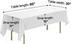 SucceBuy 6 x Tischdecke 1524 x 2591 mm, wiederverwendbarer Produktbild-Vorschau 8