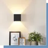 ZMH Led Wandleuchte Innen & Aussen Schwarz Wandlampe  01 Produktbild-Vorschau 2