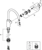 GROHE 32661DC3, Wastafel voor de badkamer Productafbeelding-voorbeeld 7