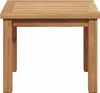 Stolik Kawowy Brązowy 45 X 45 X 36 Cm Lite Drewno Tekowe Podgląd zdjęcia produktu 3