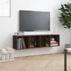 vidaXL Bücherschrank/TV-Schrank Eichen-Optik 143x30x36cm Produktbild-Vorschau 4