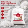 Textom Silikon Füllwatte 1 kg Füllung für Kissen Produktbild-Vorschau 2