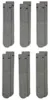 Chaussettes Nike Everyday Cushioned "Carbon Heather/Black" Voir les images du produit 2