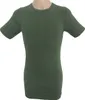 Herren extralanges kurzarm Shirt Rundhals olive Produktbild-Vorschau