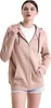 Sweatshirt Hoodies mit Zipper Royyen 3071 Kapuzze – BEIGE / Produktbild-Vorschau 1