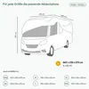 Wohnmobil Schutzhaube Schutzhülle Campingmobil, Abdeckung Produktbild-Vorschau 5