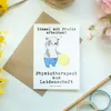 Mr. & Mrs. Panda Beileidskarte Physiotherapeut Leidenschaft Produktbild-Vorschau 2