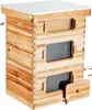 Ruche VEVOR, ruche Zander pour 30 cadres, bois enduit de Voir les images du produit 1