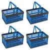 Novaliv skládací box modrý sada 4 ks - 16l skládací koš s Náhled obrázku produktu 1