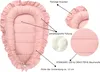 PIMKO Rosa Babynest mit rüschen Babynestchen für Baby Produktbild-Vorschau 3