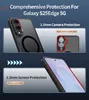 Marketing image showing a phone case with features highlighted. Voir les images du produit