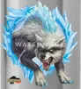 Spreadshirt Schleich Eldrador Creatures Schneewolf Geschenk Produktbild-Vorschau 2