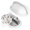 An outdoor wall light fixture with its cover removed, showing the internal components. Produktbild-Vorschau